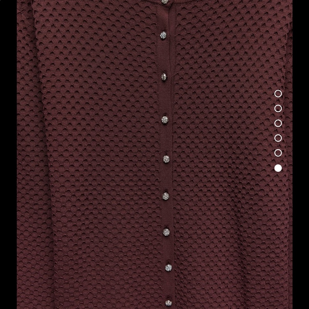 ZARA S Jewel button cardigan - Picture 9 of 9